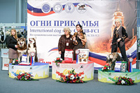 Выставка собак Огни Прикамья - 2014 ранга CACIB FCI
