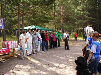 Парад участников соревнований по ССВ 2003 г