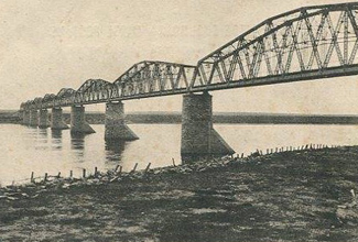 Железнодорожный мост через р. Кама