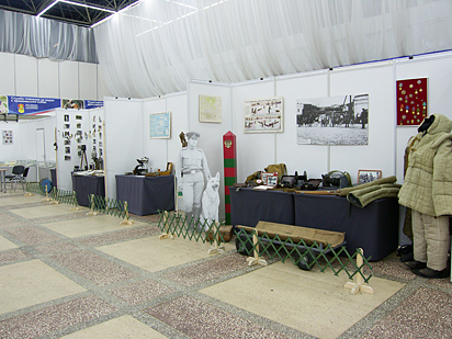 Историческая экспозиция на Интернациональной выставке собак Огни Прикамья - 2014
